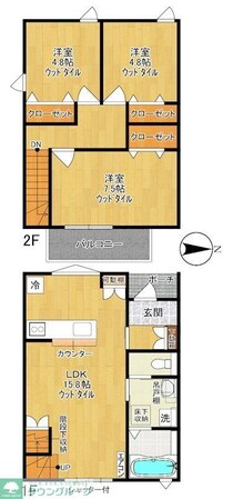 シャネル メゾンの物件間取画像